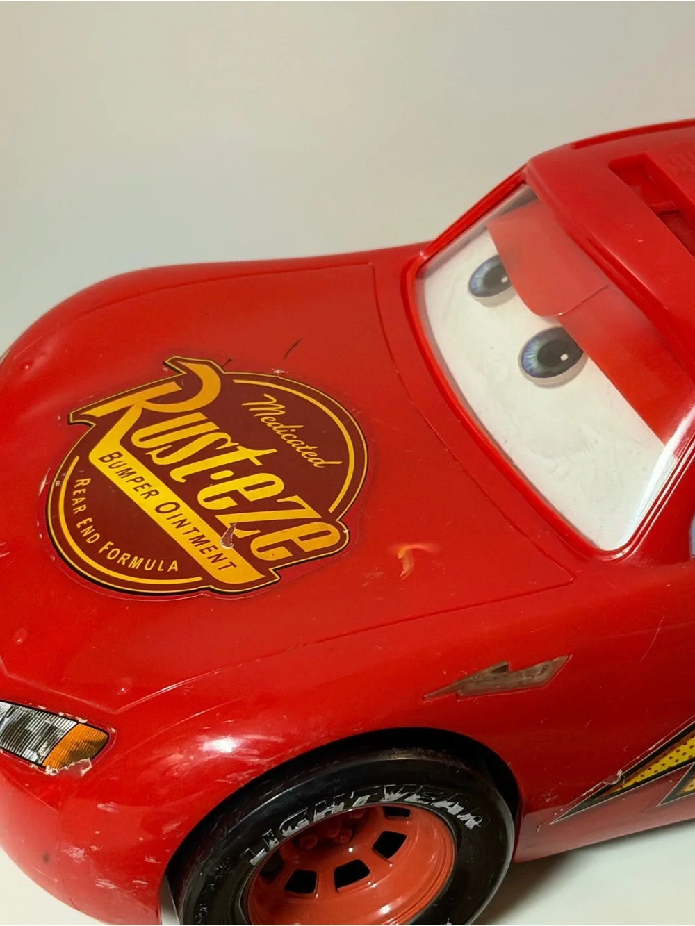 Disney Pixar Cars Lightning McQueen Toy Car Expressions Bar - Eye Movement 14 in
